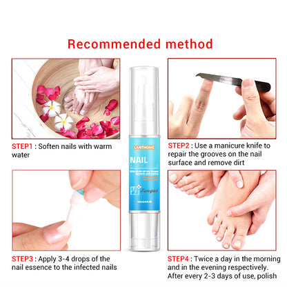 LANTHOME – Stylo Réparateur Ongles Abîmés | Rénovation Totale & Repousse Saine